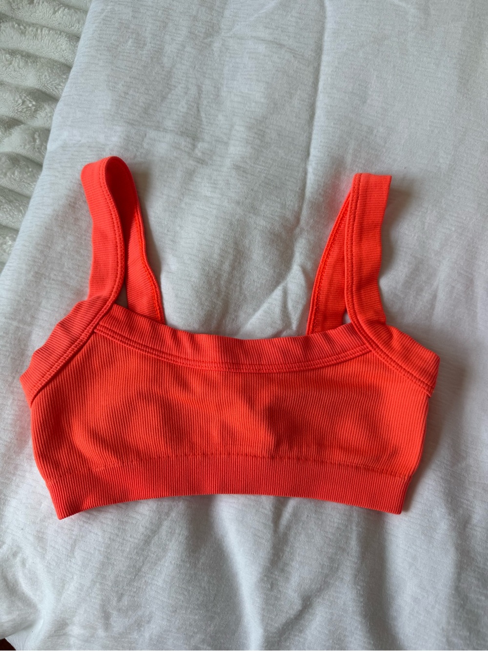 Urban Outfitters: Out From Under Bra top. In Bright Coral
